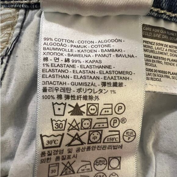 Levi's Women's 505 Straight Leg Jeans Medium Wash Size 6 / 28-32 - Picture 6 of 7